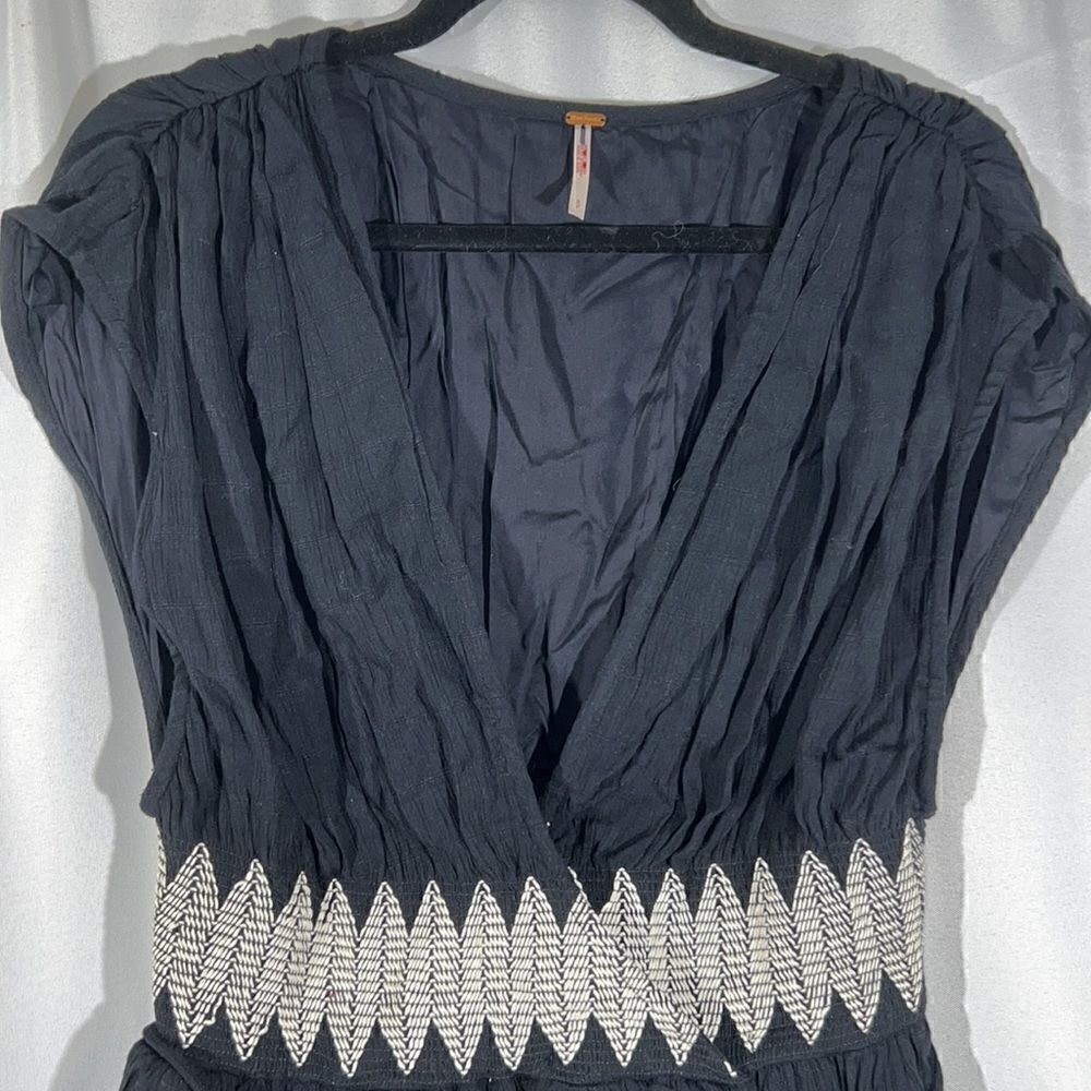 FREE PEOPLE DEVON MAXI DRESS NEW SMALL IN BLACK - Picture 7 of 8